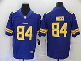 Nike Vikings 84 Randy Moss Purple Color Rush Limited Jersey,baseball caps,new era cap wholesale,wholesale hats